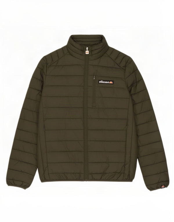 Ellesse Veste matelassée pour homme UK 40 Large Kaki Polyester