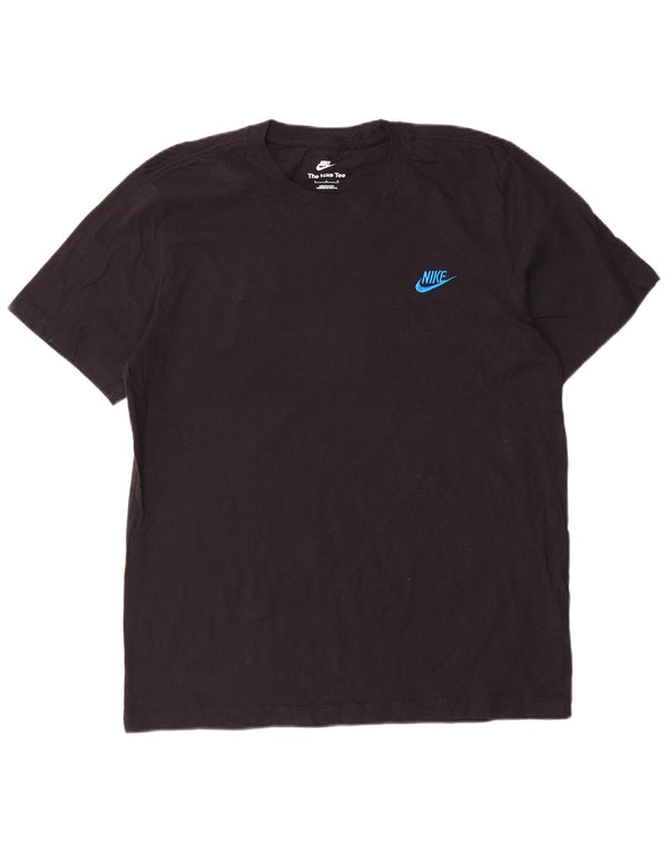 Nike T-Shirt Homme Grand Noir Coton