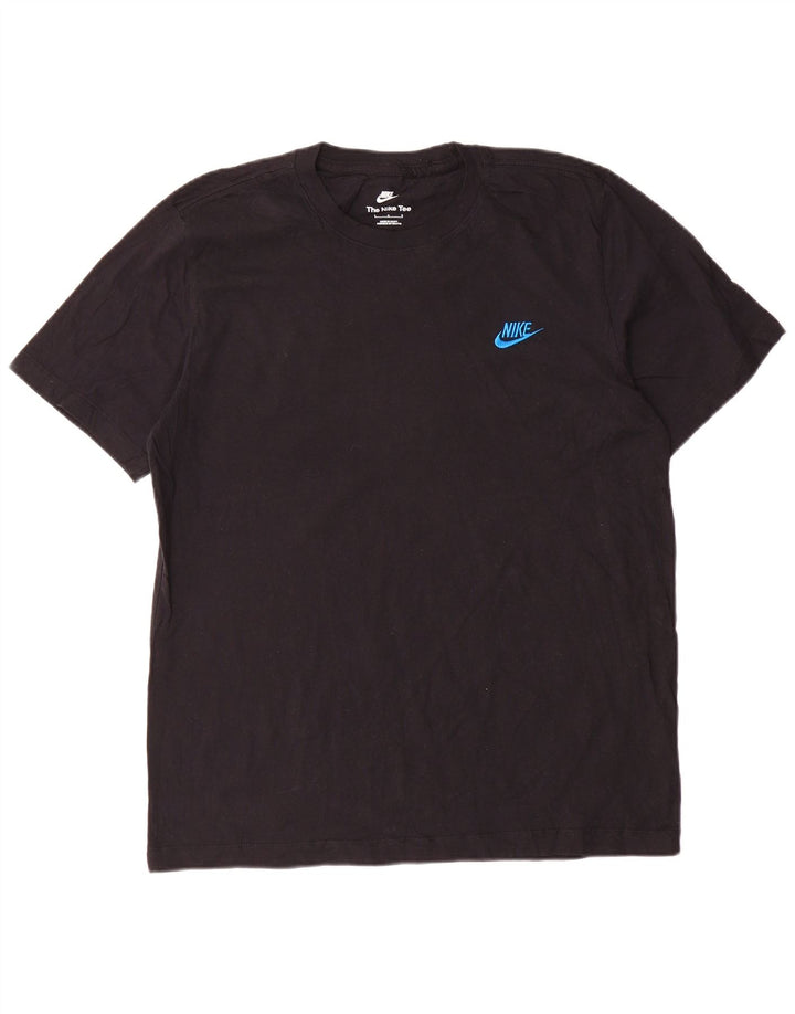 Nike T-Shirt Homme Grand Noir Coton