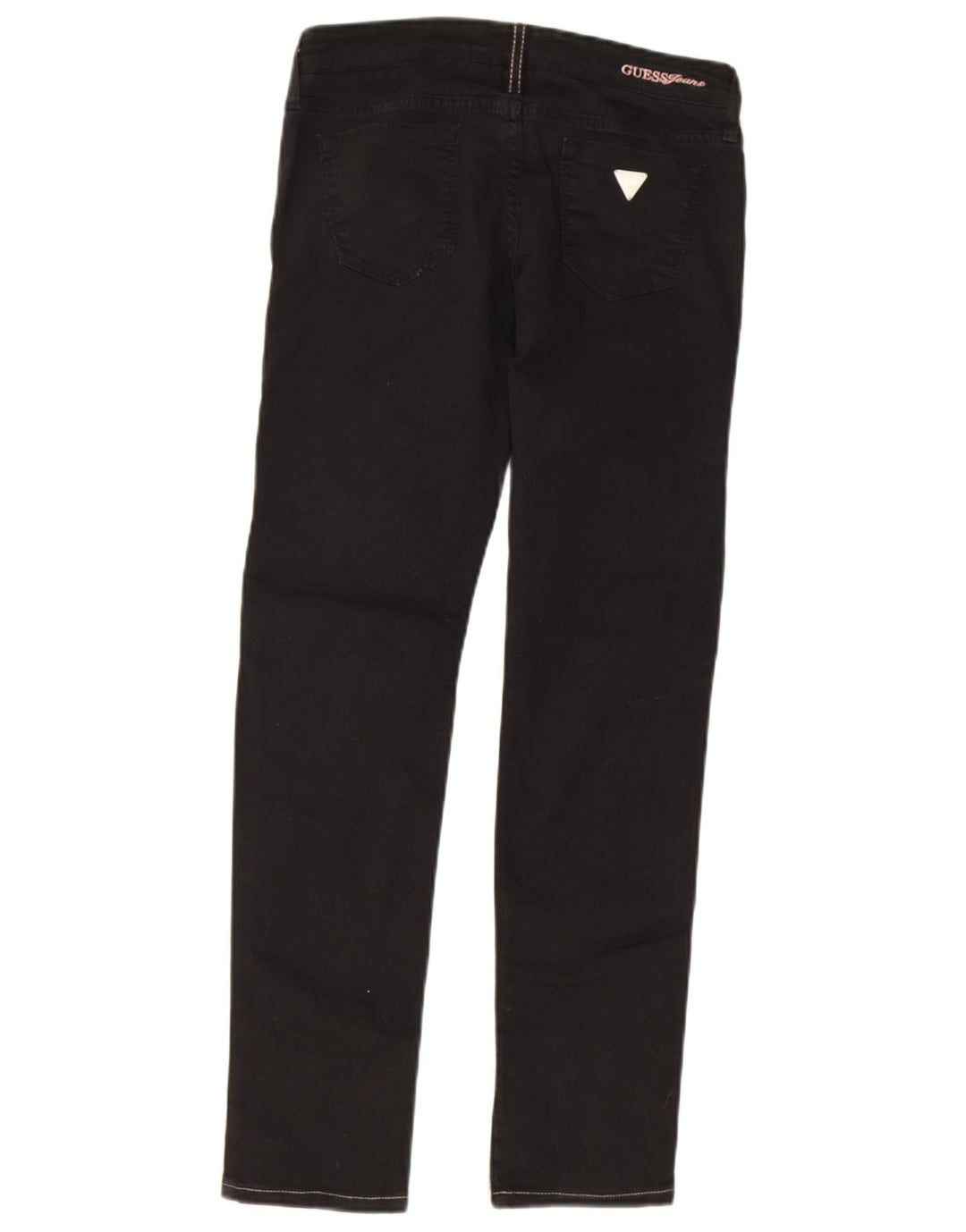 GUESS Jean Slim Femme W26 L28 Noir Coton