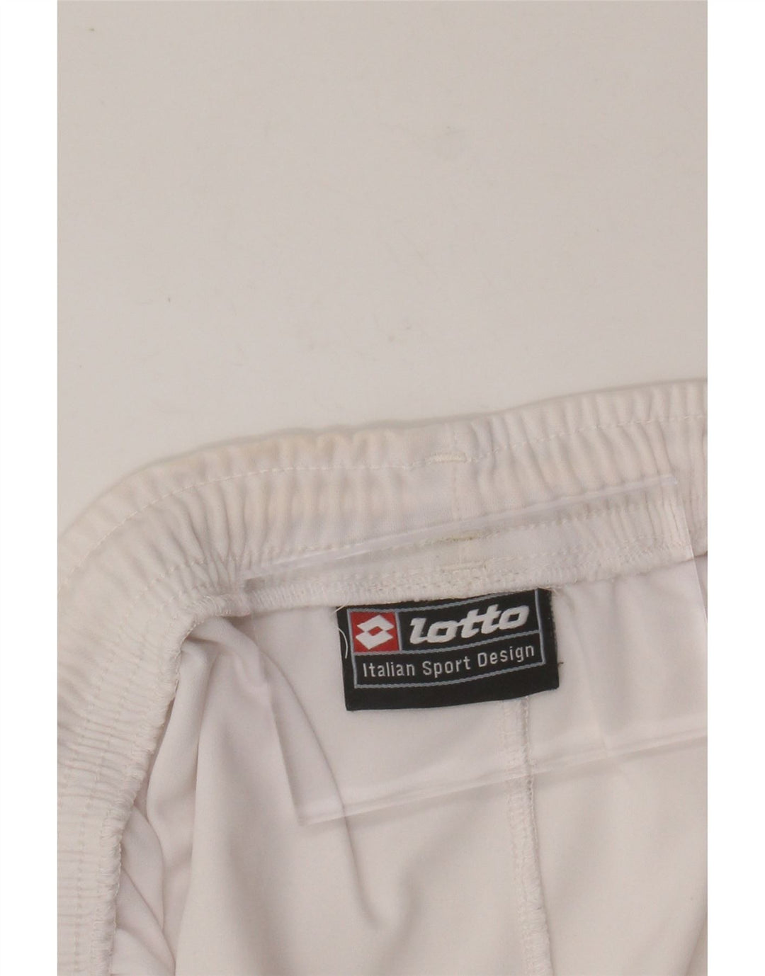 LOTTO Short de Sport Graphique Homme Grand Blanc