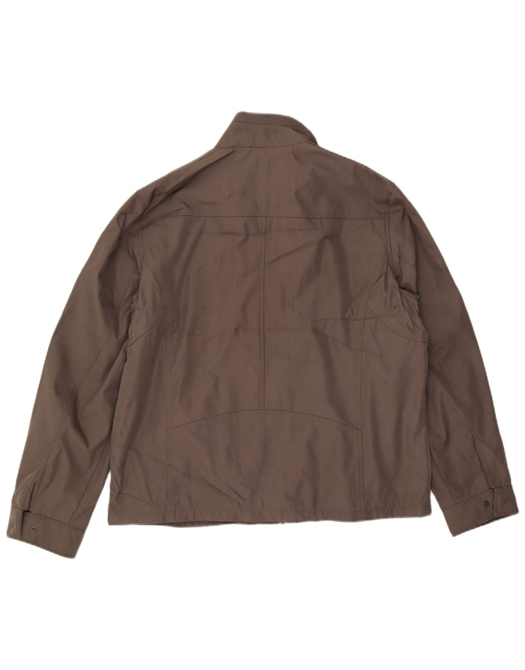 CALVIN KLEIN Veste Bomber Homme UK 42 XL Gris Polyester