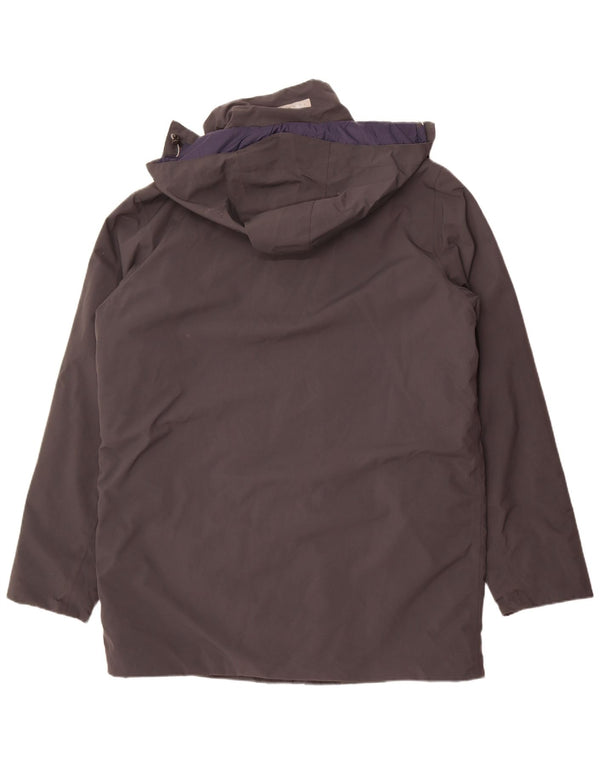 Slam Veste matelassée à capuche pour homme UK 42 XL Gris Polyamide