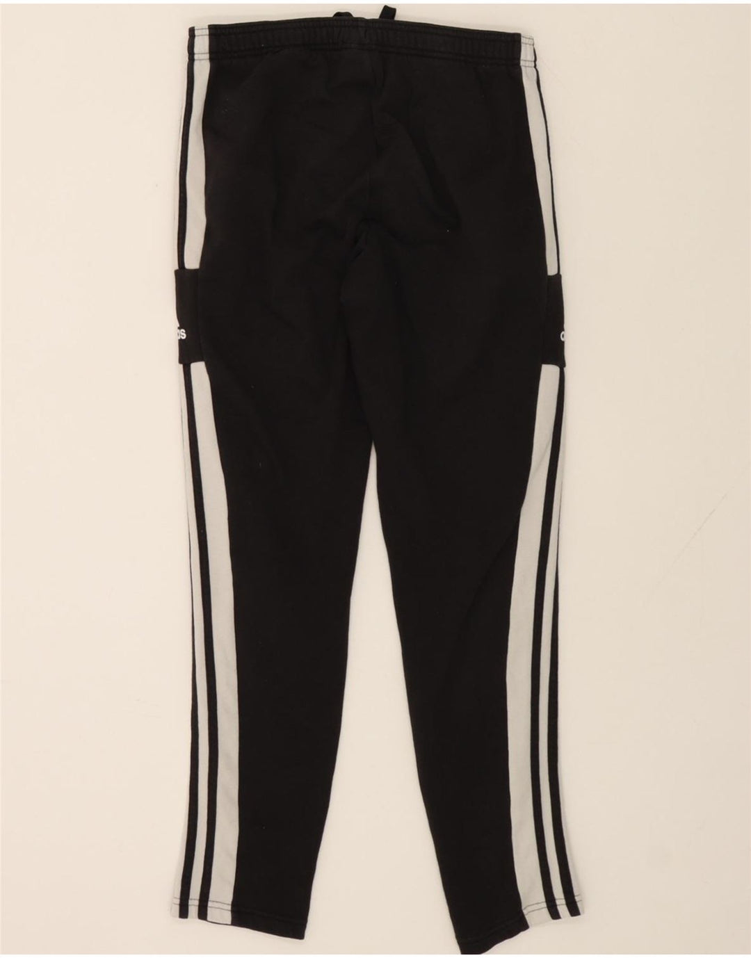 ADIDAS Womens Graphic Tracksuit Trousers Medium  Black Colourblock Cotton Vintage Adidas and Second-Hand Adidas from Messina Hembry 