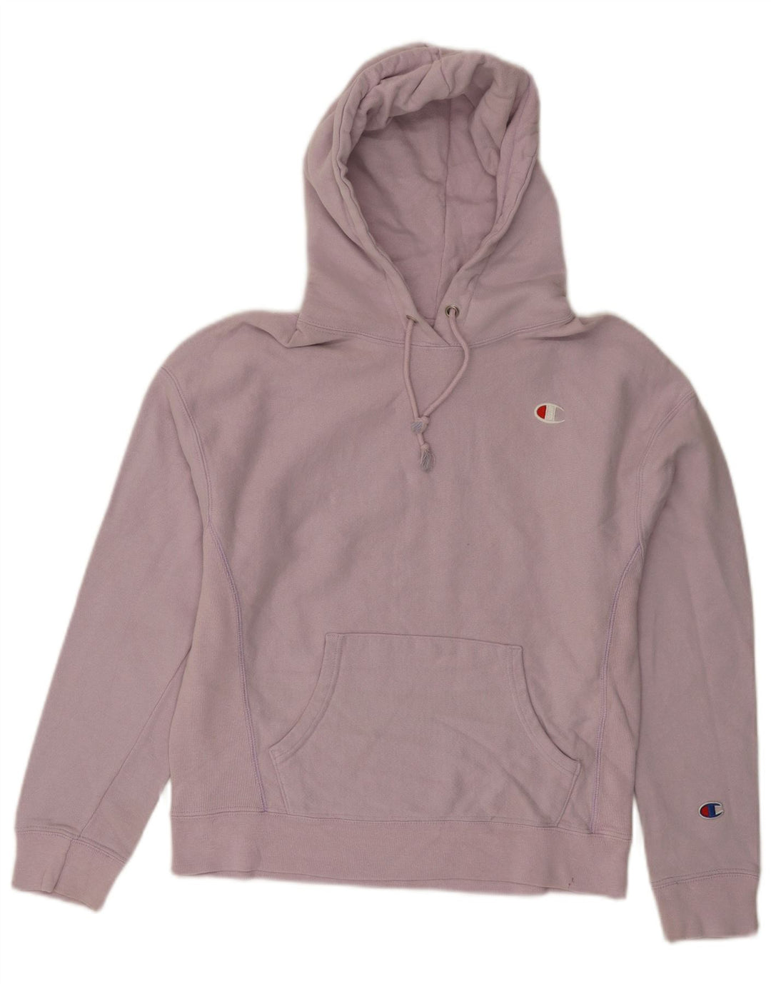 CHAMPION Pull à capuche pour femme UK 14 Coton violet moyen