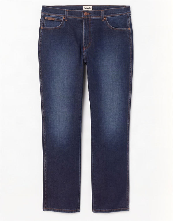 Wrangler Jean Slim Texas Homme W34 L32 Bleu Coton