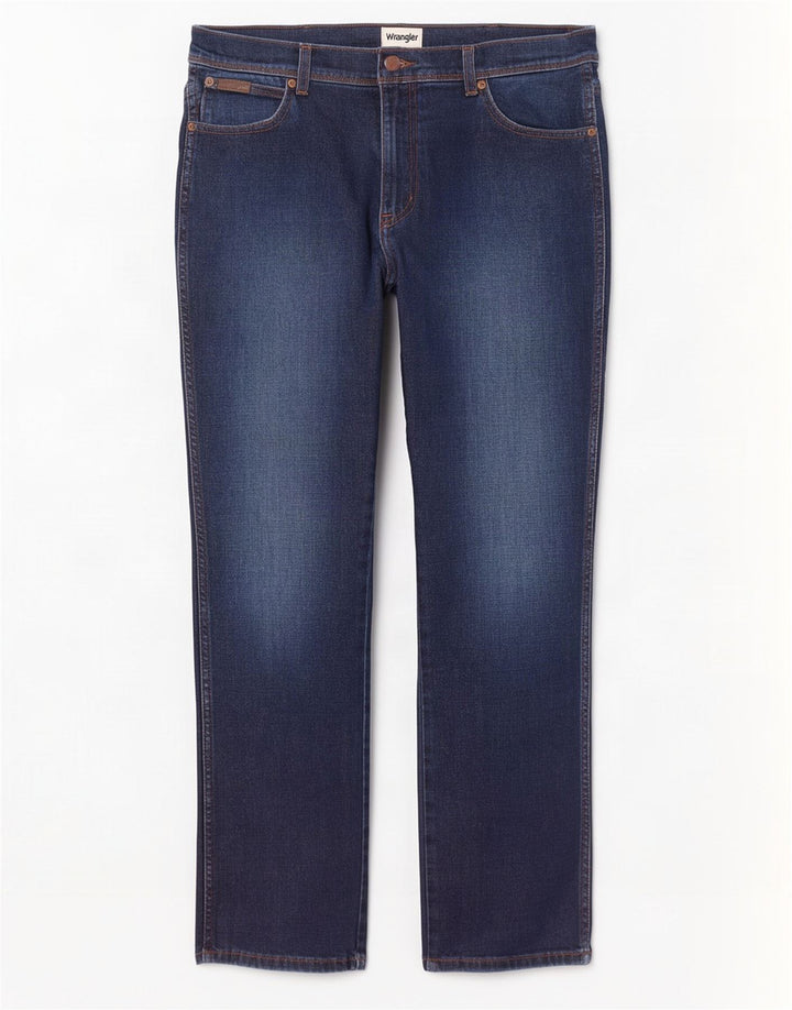 Wrangler Jean Slim Texas Homme W34 L32 Bleu Coton