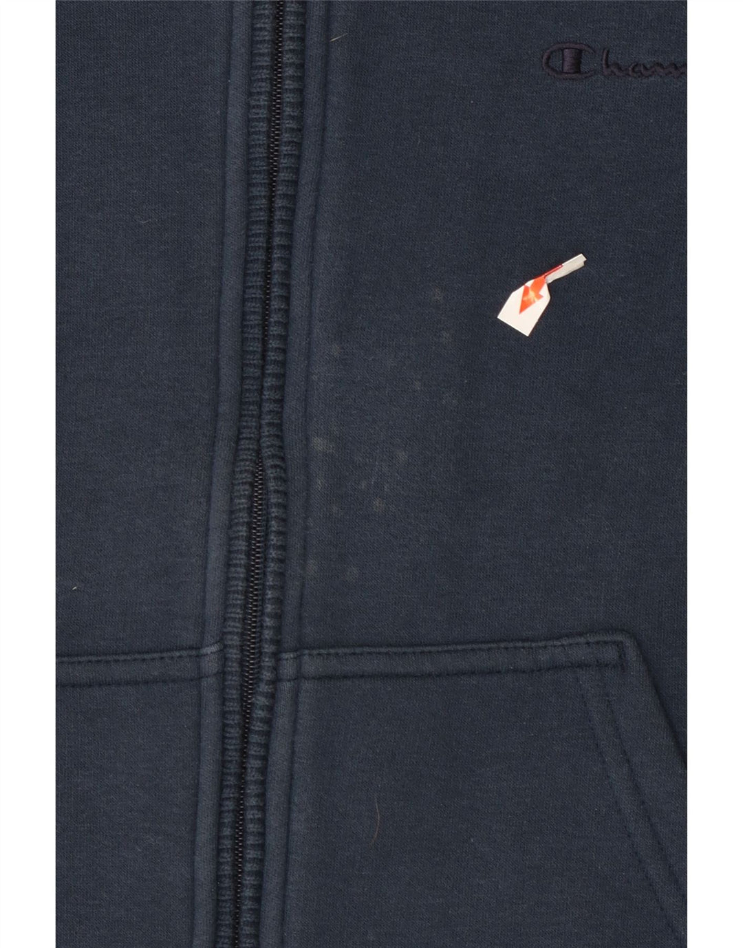 Champion Veste de Survêtement Homme Bleu Marine Moyen Coton