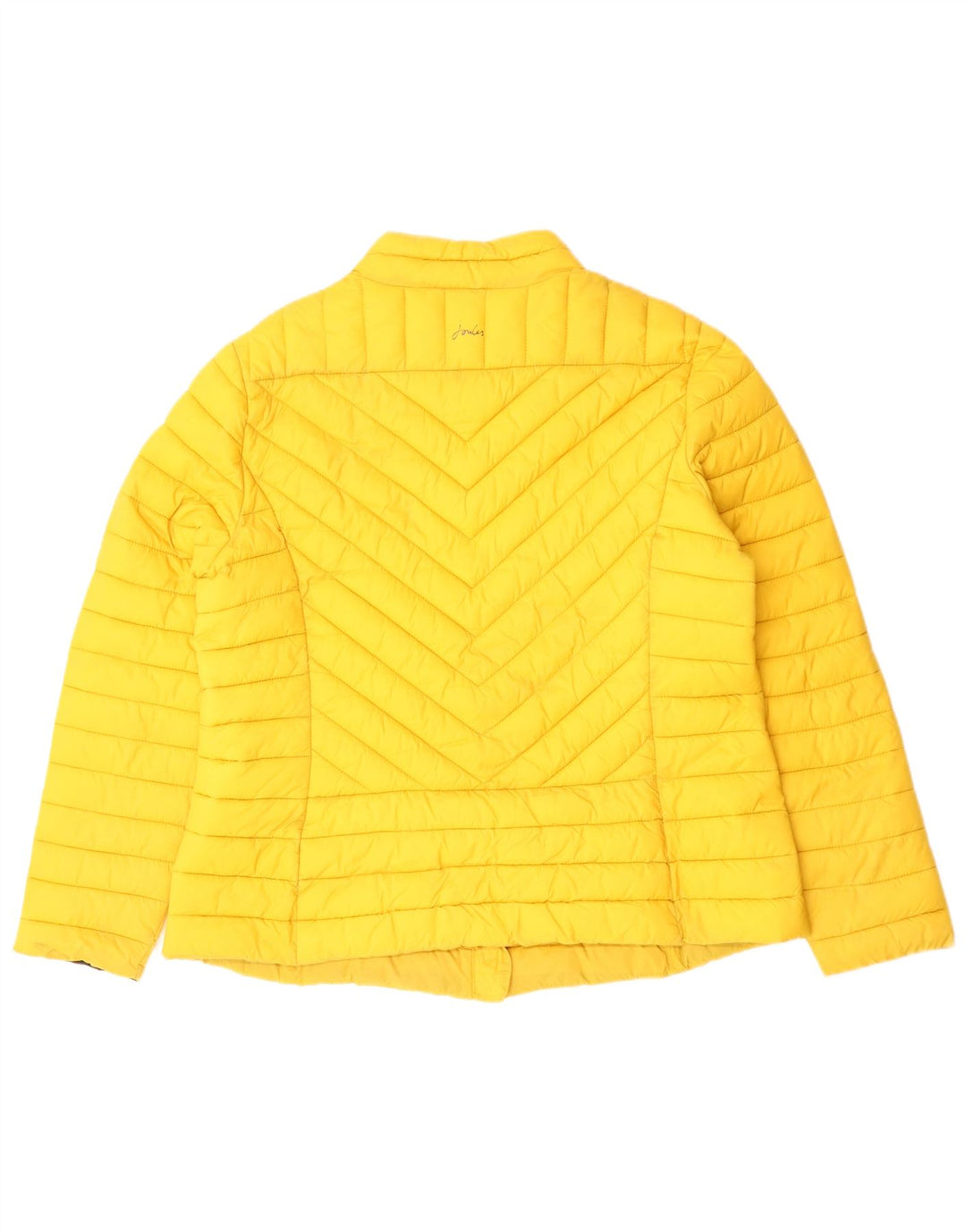 JOULES Veste matelassée Femme UK 18 XL Jaune Polyamide
