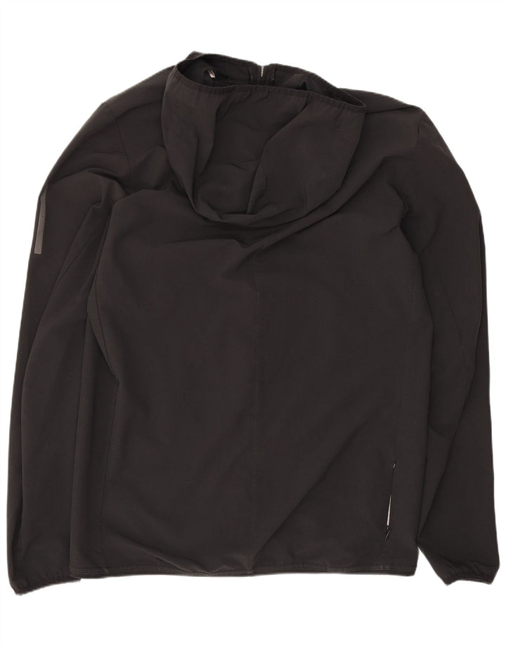 Adidas Veste de survêtement à capuche pour homme Noir moyen Polyester