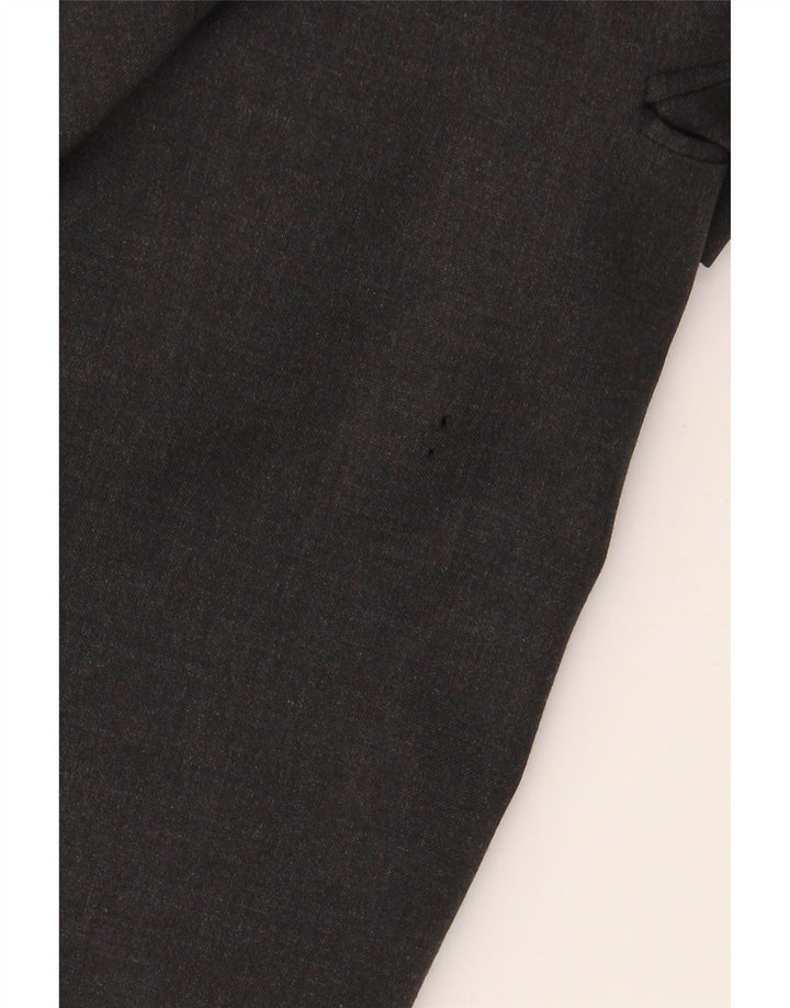 Pierre Cardin Veste blazer à 3 boutons pour homme UK 40 Grande laine vierge grise