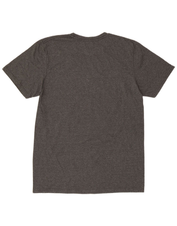 Adidas Homme Regular Graphic T-Shirt Top Gris Moyen Coton