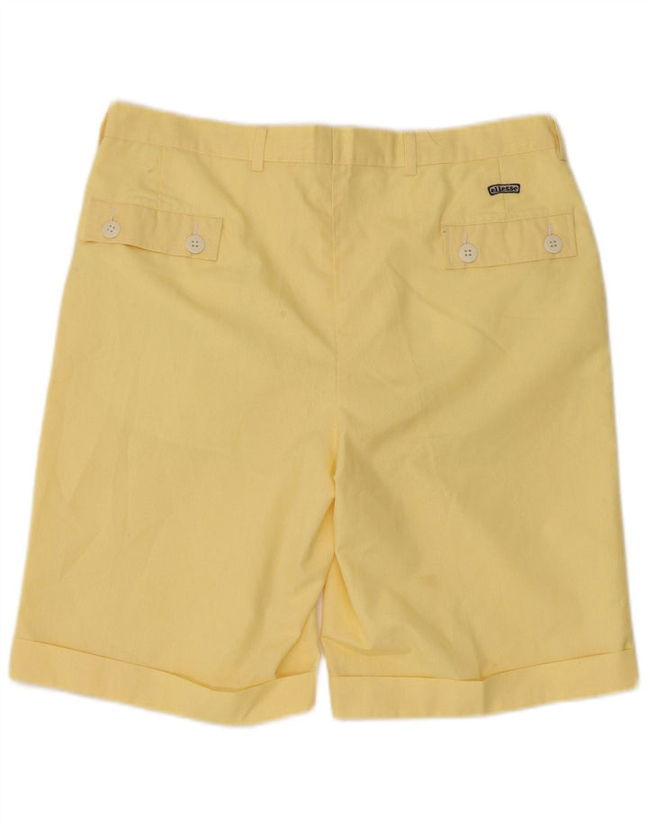 Ellesse Short chino Pegged W34 pour homme, grand jaune