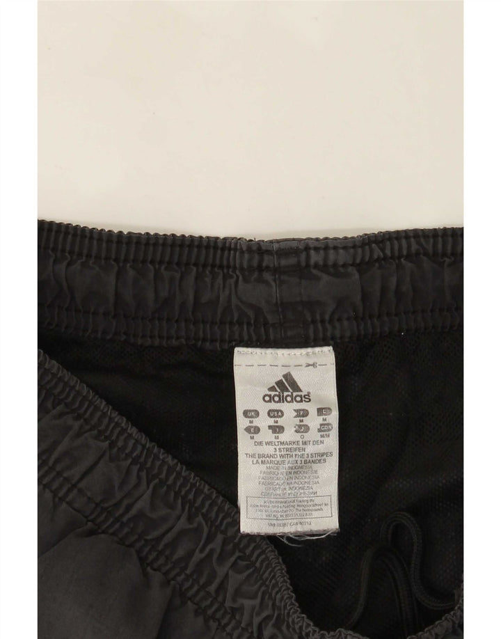 Adidas Short de bain homme en nylon gris moyen