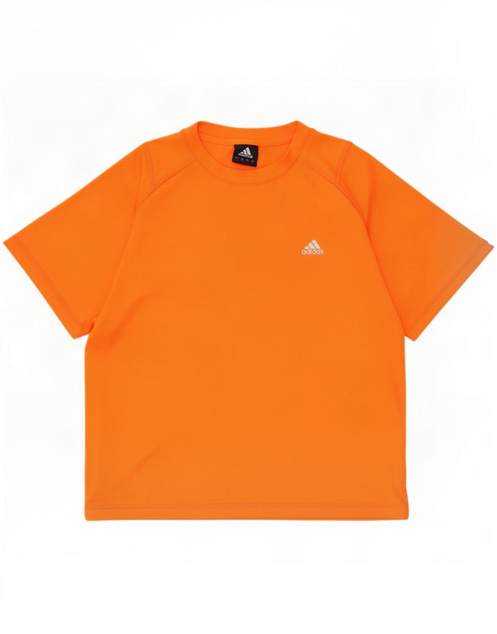 Adidas Homme Climalite T-Shirt Haut Orange Moyen Polyester