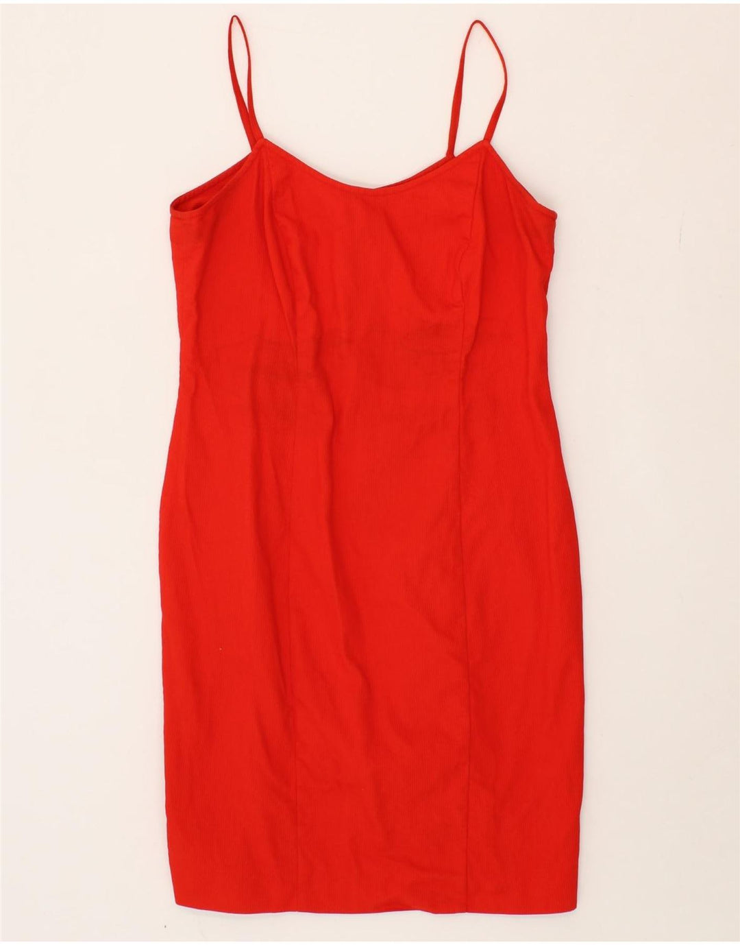 AVEDON Womens Sleeveless Bodycon Dress IT 44 Medium Red Cotton Vintage Avedon and Second-Hand Avedon from Messina Hembry 