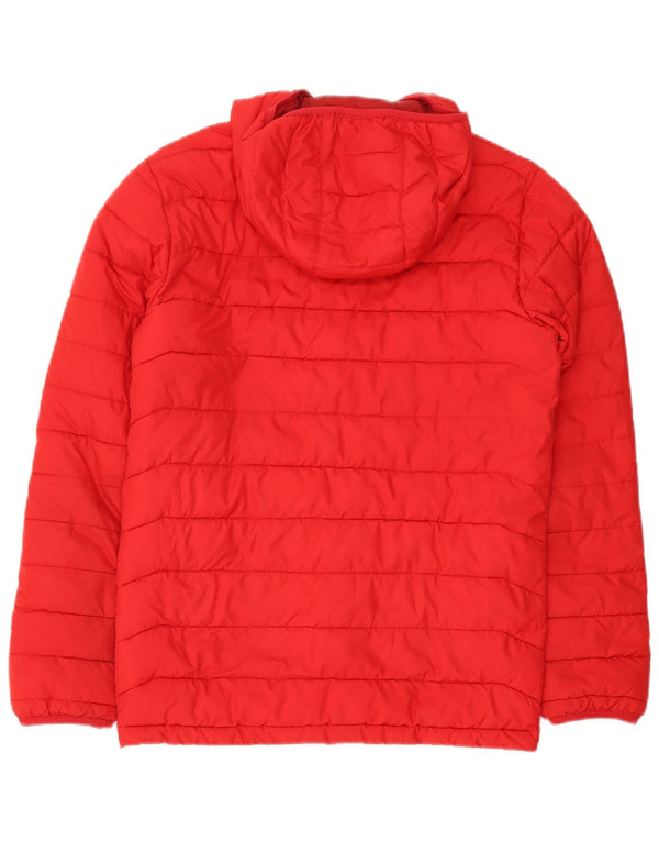 Columbia Veste matelassée à capuche pour femme UK 18 XL Rouge Polyester