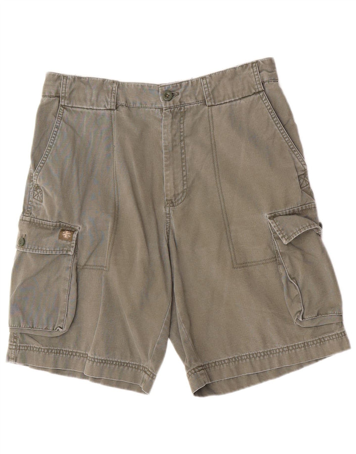 Izod Short Cargo Homme W32 Coton Kaki Moyen