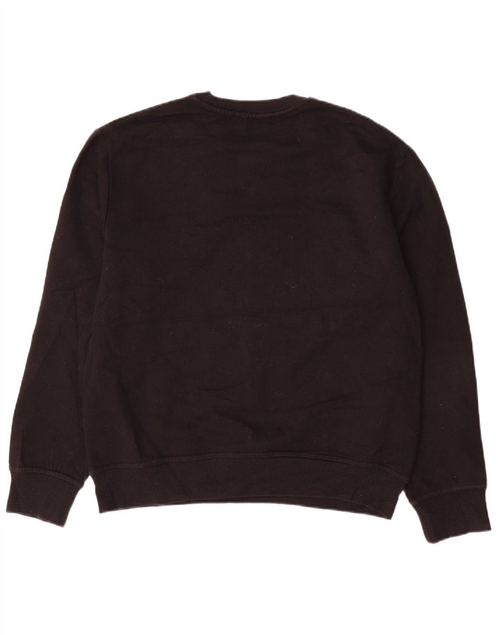 Zara Sweat-shirt pour femme UK 44 en coton noir moyen
