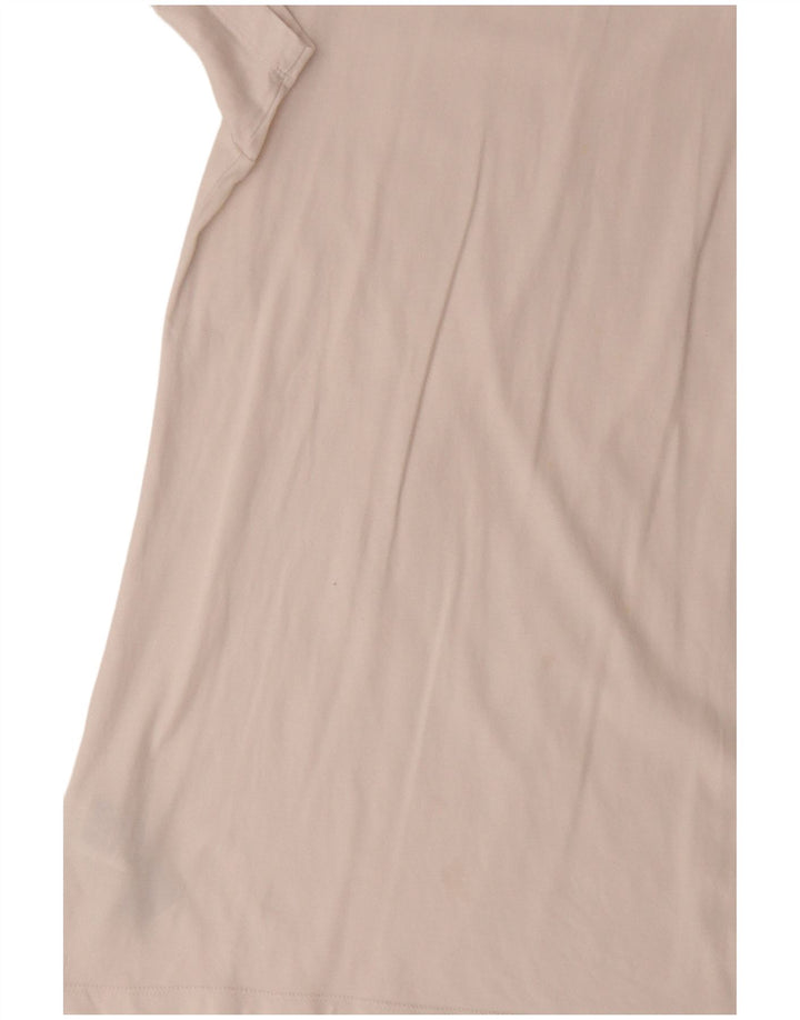 NIKE T-shirt coupe ample pour femme UK 14, coton blanc moyen