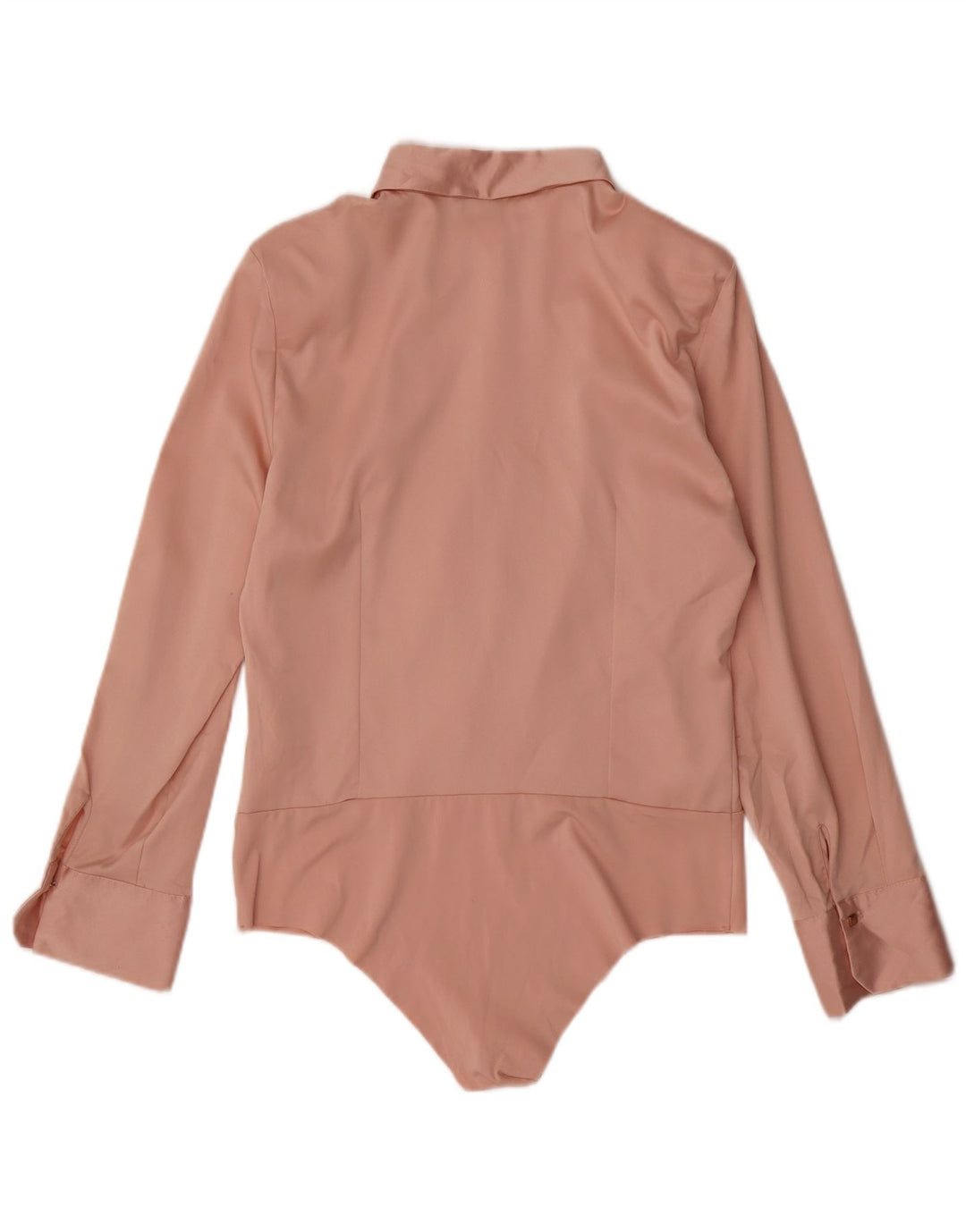 Zara Femme Chemise Body UK 14 Grand Rose Polyester