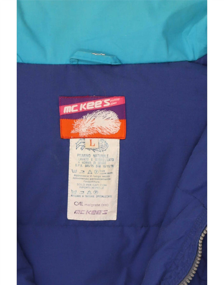 MC Kee's Veste de ski à capuche pour homme UK 40 Large Multicolore Colourblock