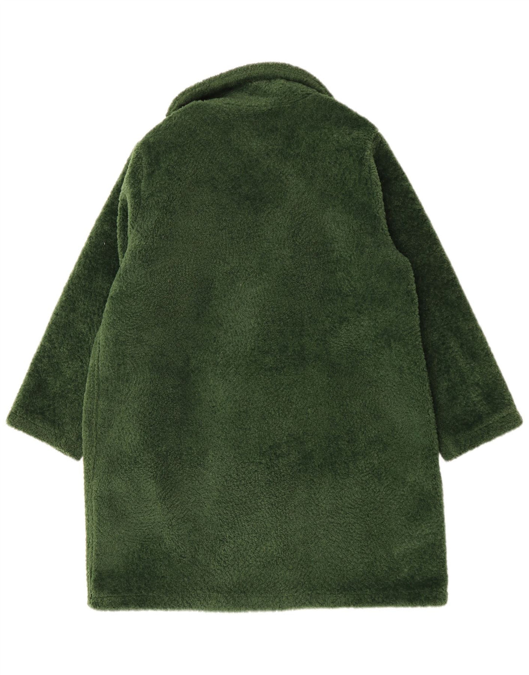 MICHAEL KORS Manteau surdimensionné en fausse fourrure pour femme UK 18 XL Vert Polyester