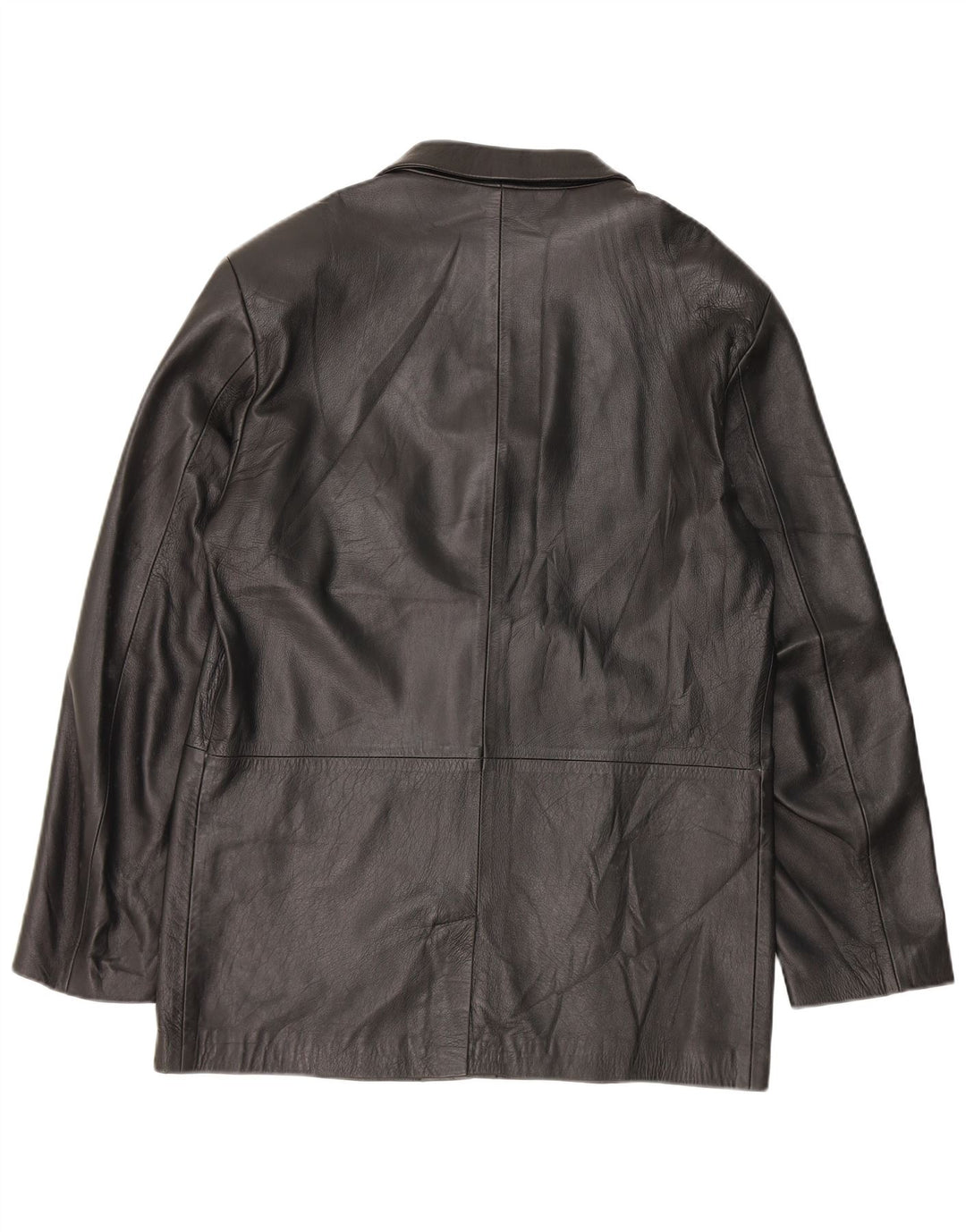 veste en cuir homme vintage IT 52 XL Noir