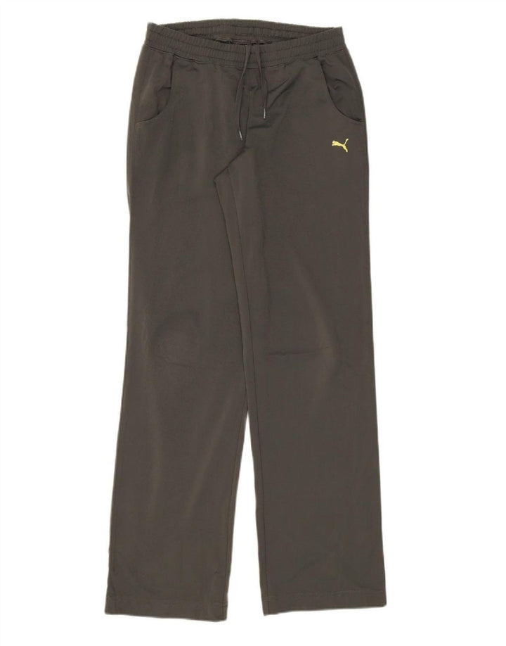 PUMA Womens Tracksuit Trousers UK 10 Small Grey Polyester