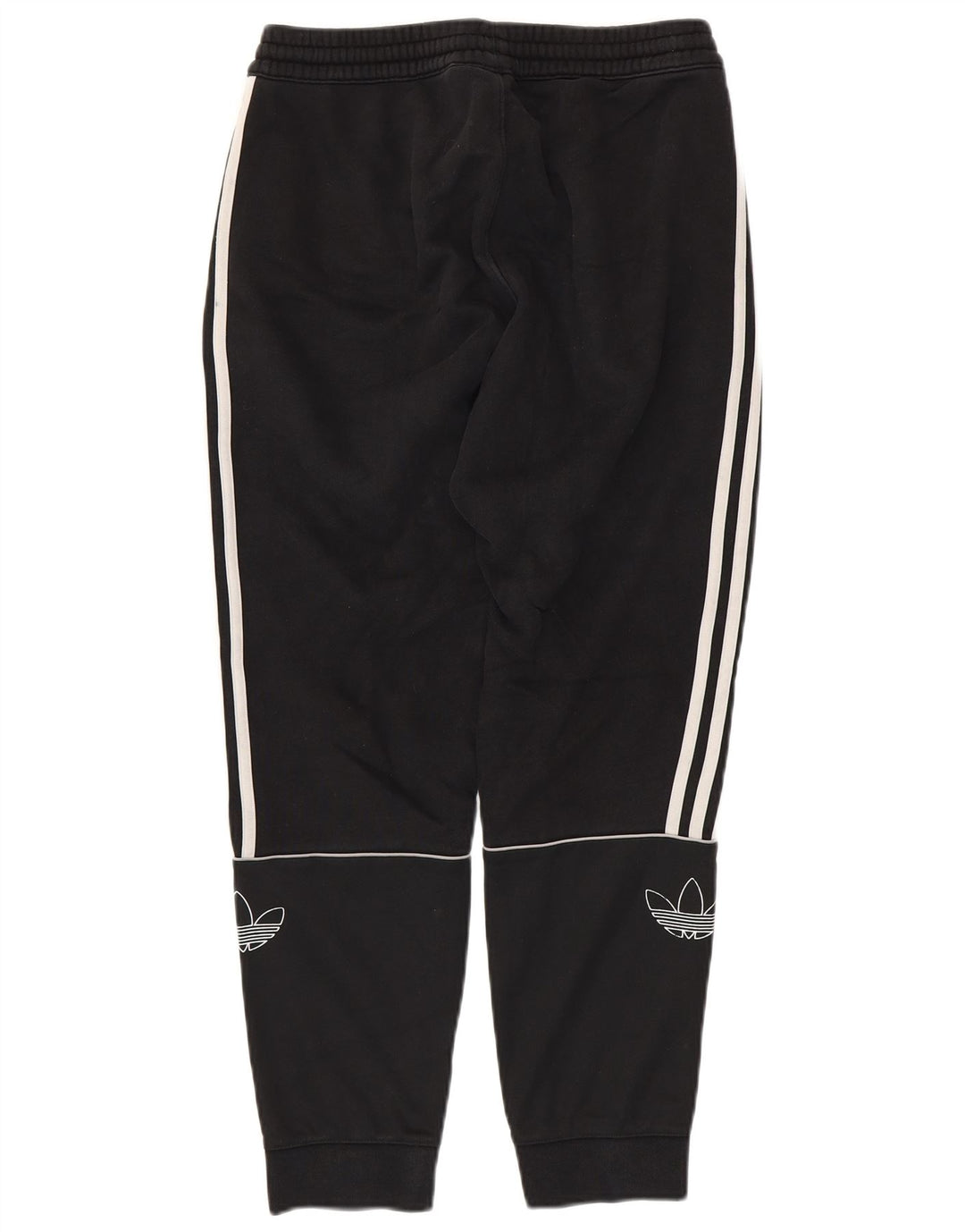 ADIDAS Pantalon de survêtement graphique pour homme en coton noir moyen