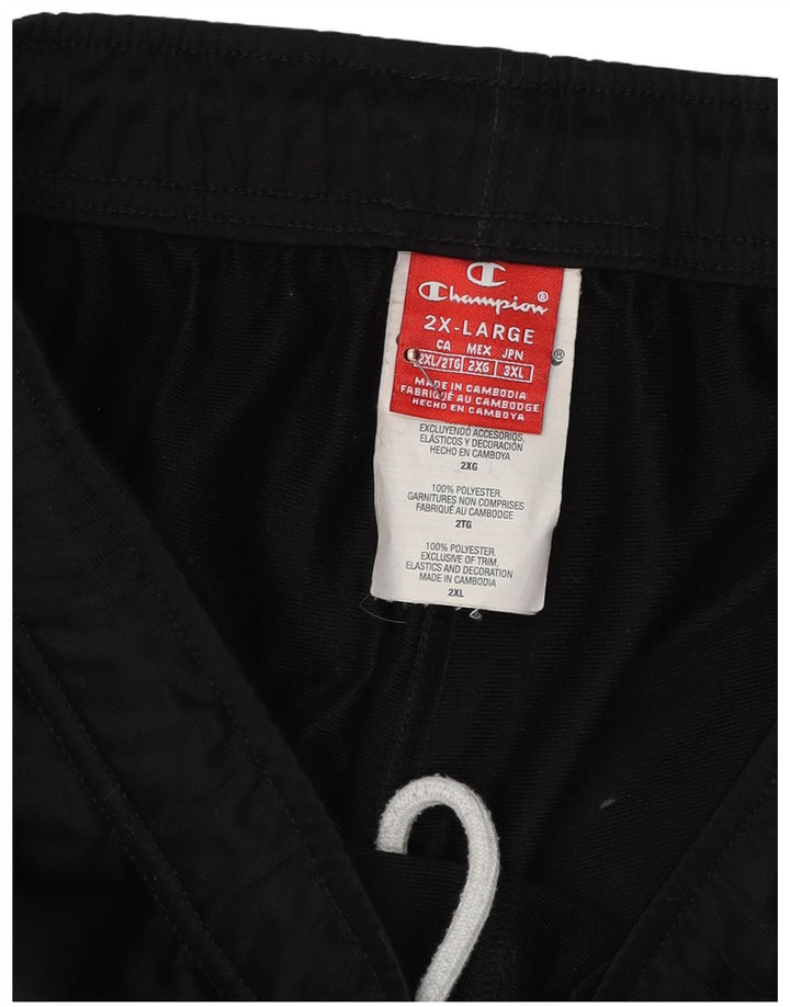 CHAMPION Pantalon de Survêtement Homme 2XL Noir Polyester