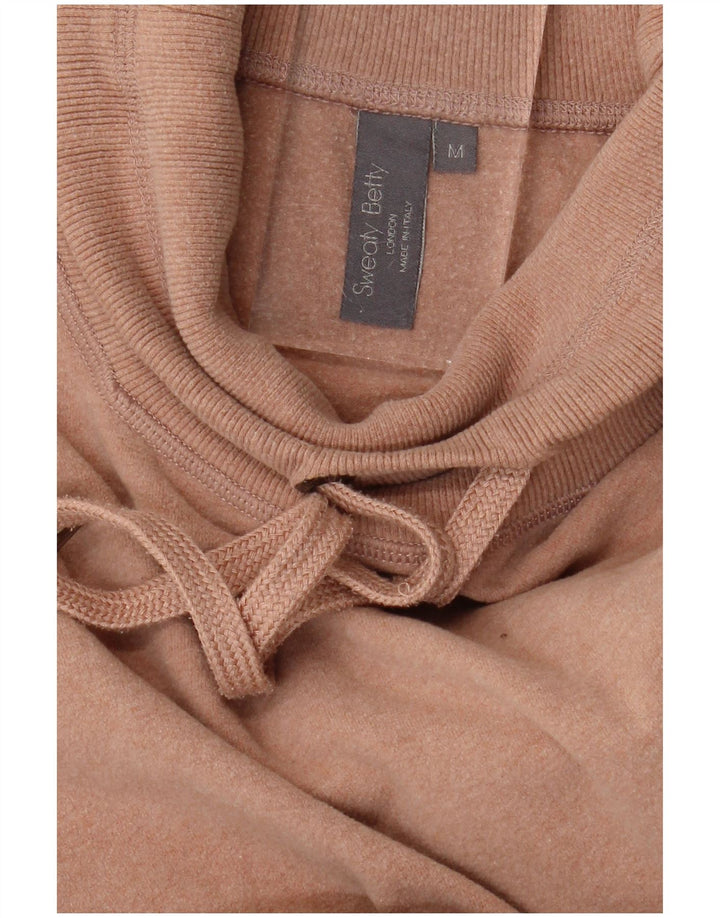 Sweaty Betty Pull surdimensionné à col roulé pour femme Rose moyen 44