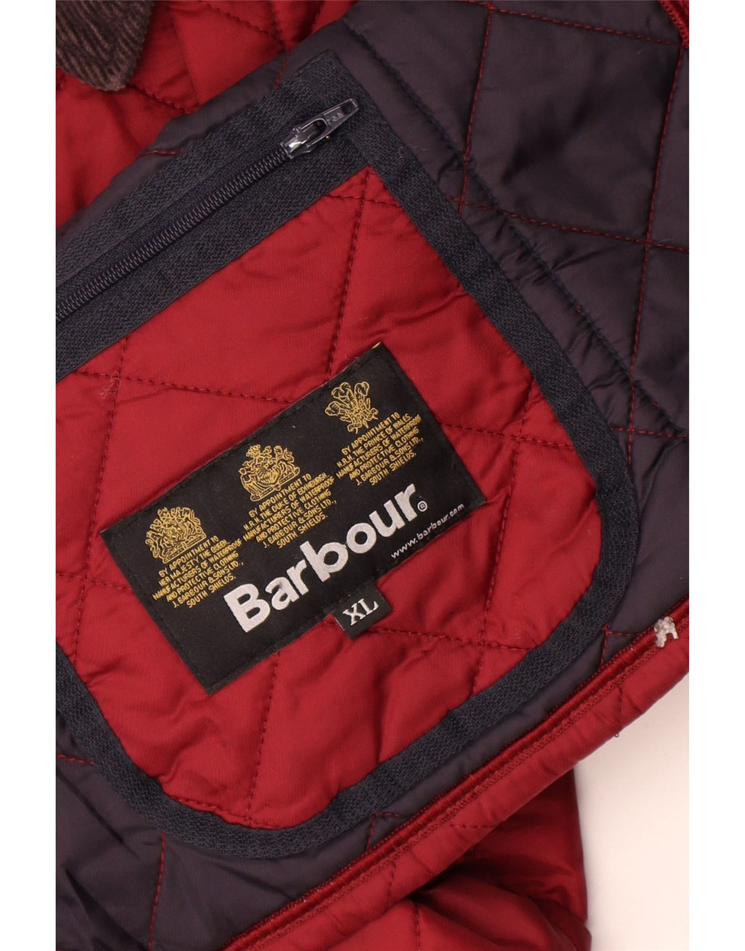 Barbour Veste matelassée pour garçons 12-13 ans XL Bordeaux