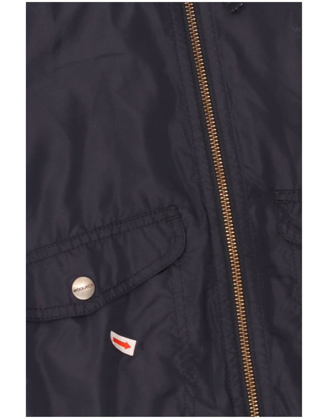 WOOLRICH Blouson Bomber Garçon 5-6 Ans Bleu Marine Colourblock