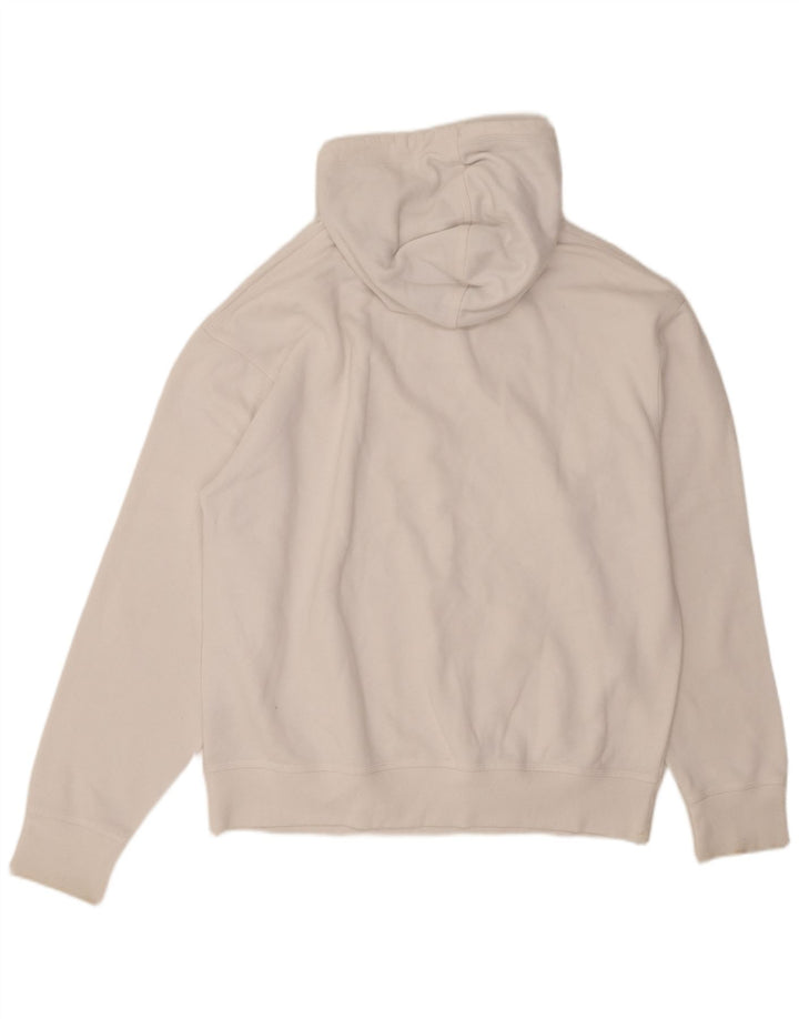 CHAMPION Pull à capuche graphique pour hommes, grand coton blanc