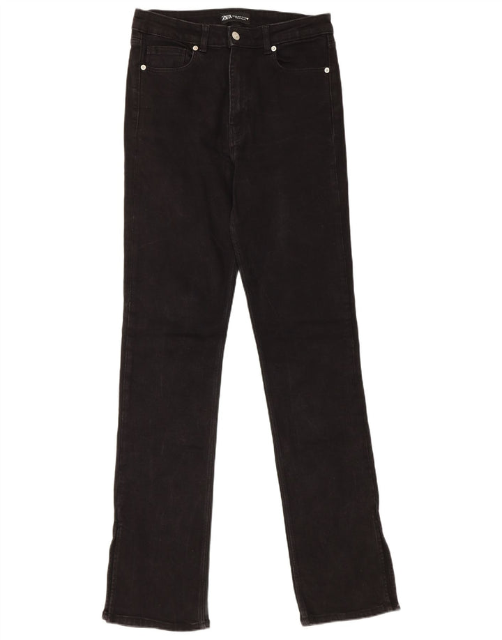 Zara Jean droit femme EU 40 Medium W30 L32 coton noir