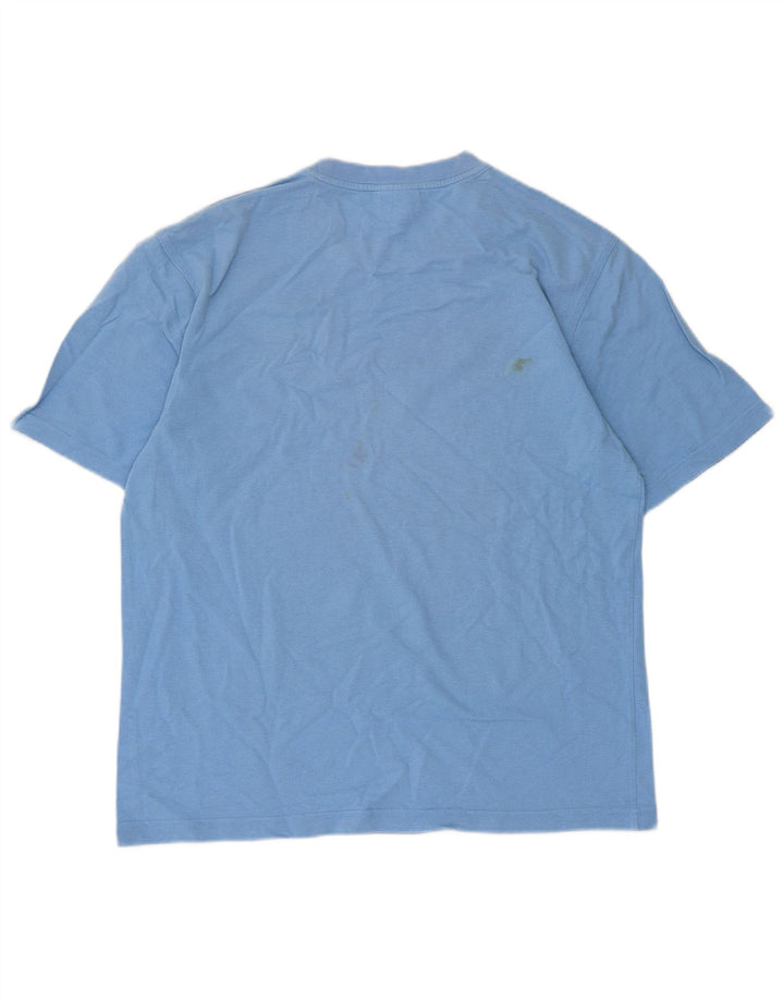 Lacoste T-Shirt Homme Top Taille 4 Coton Bleu Moyen