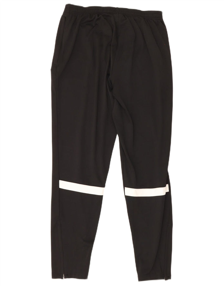 Nike Pantalon de survêtement Dri Fit pour homme Taille L en polyester color block noir