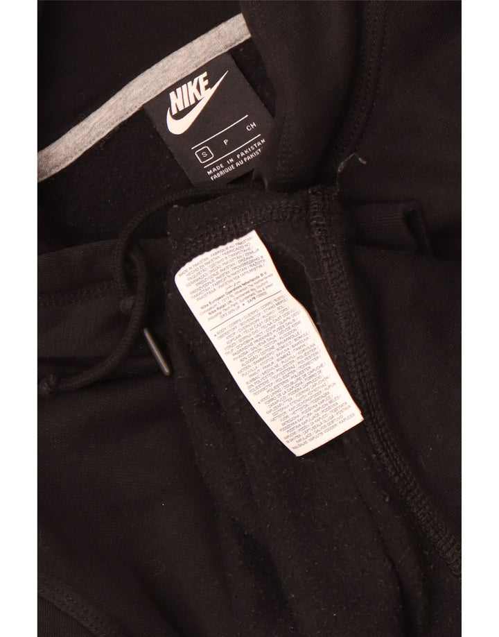 Nike Pull à capuche pour homme Petit coton noir