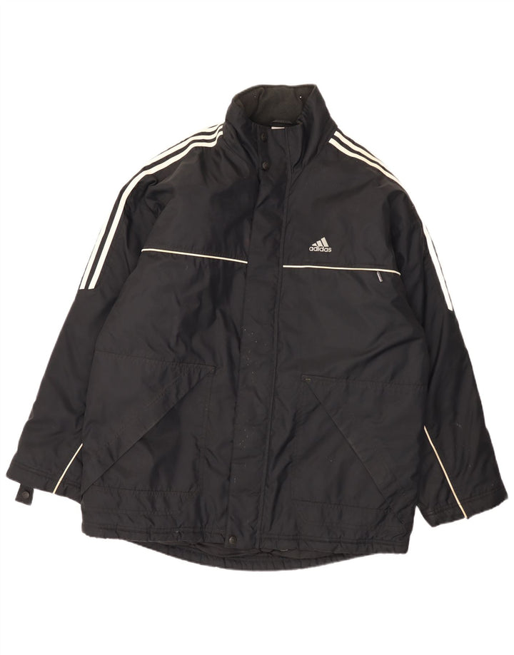 Adidas Veste coupe-vent pour homme UK 44/46 Large Noir Polyamide