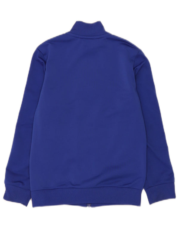 Adidas Veste de Survêtement Garçon 7-8 Ans Bleu Colorblock Polyester