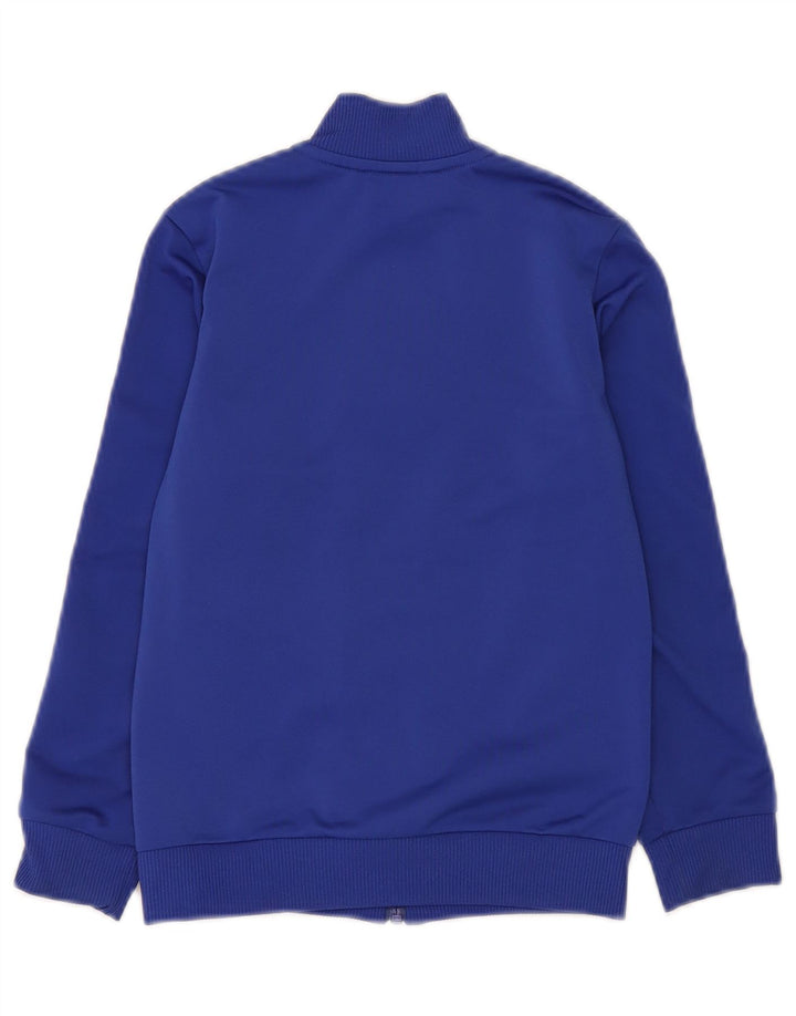 Adidas Veste de Survêtement Garçon 7-8 Ans Bleu Colorblock Polyester