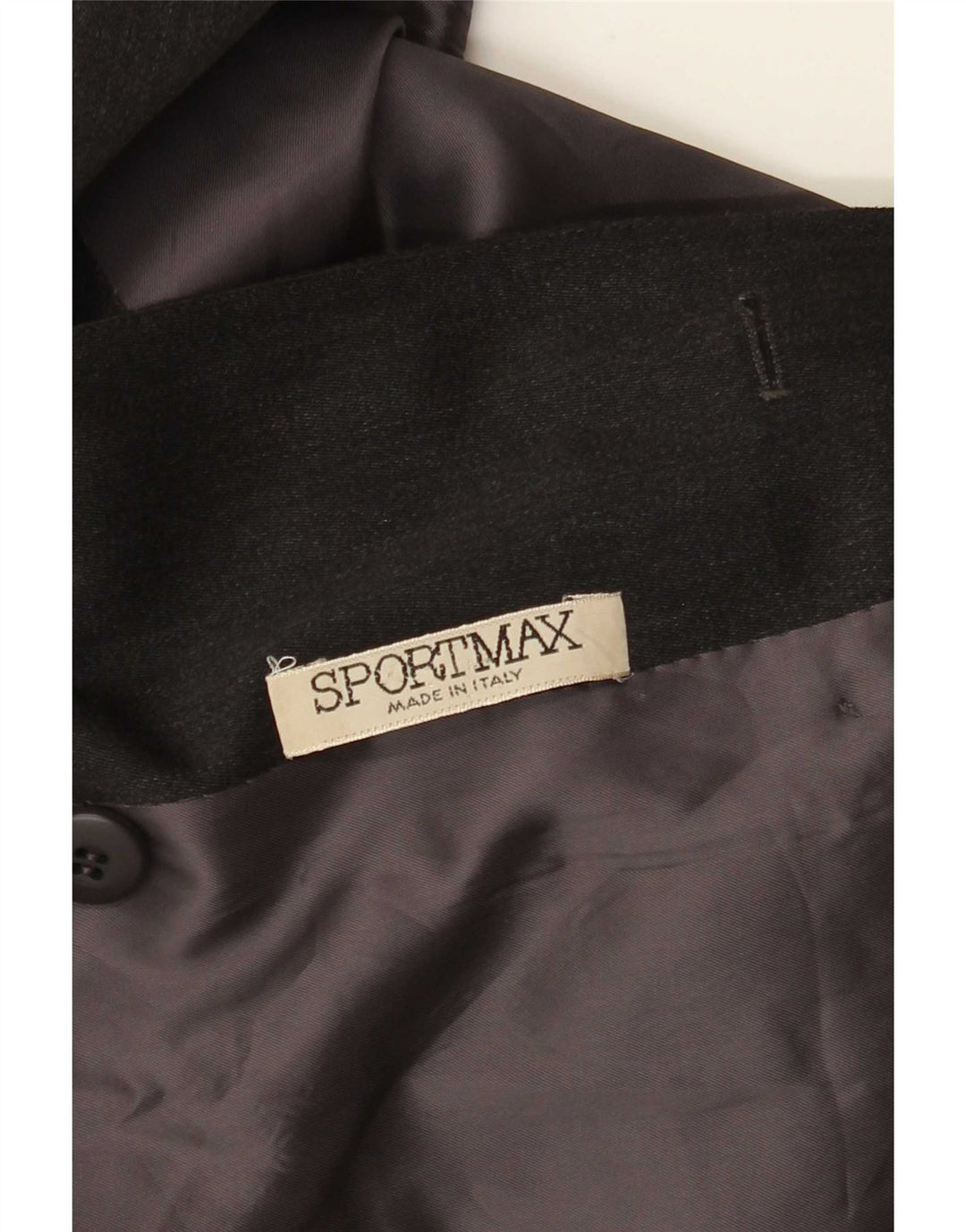 Sportmax Manteau croisé pour femme UK 14 Gris moyen