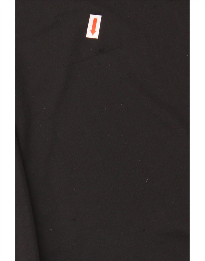 ADIDAS Garçons Climalite T-Shirt Top 13-14 ans Noir Colourblock Polyester