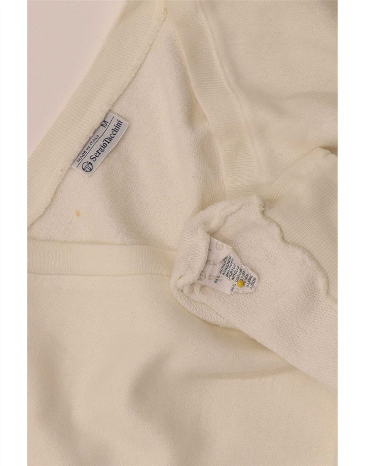 Sergio Tacchini Pull sans manches pour homme en acrylique blanc moyen