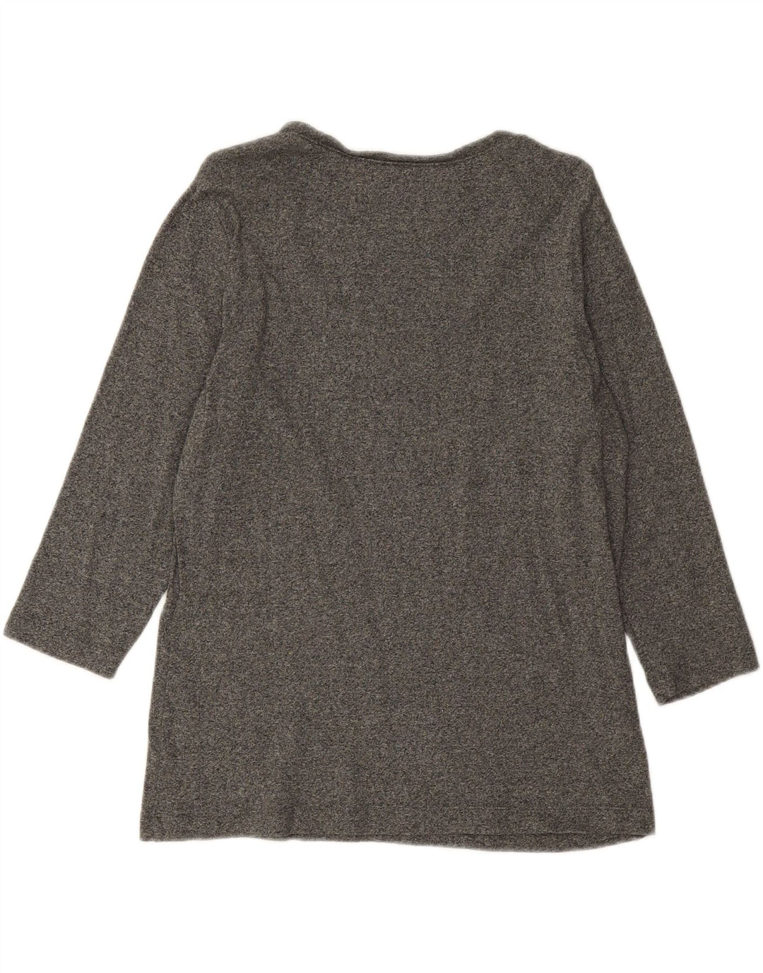 EDDIE BAUER Womens Top 3/4 Sleeve UK 18 XL Grey Cotton Vintage Eddie Bauer and Second-Hand Eddie Bauer from Messina Hembry 