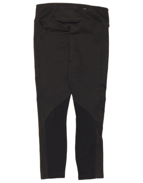 Nike Legging court Dri Fit pour femme UK 12 Noir moyen Polyester