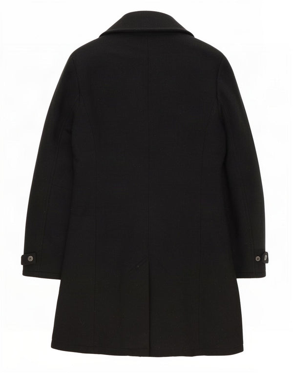 G-Star Manteau Femme UK 14 Laine Noir Moyen