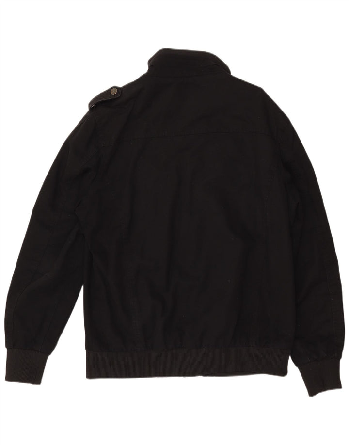 WENVEN Veste utilitaire pour homme UK 40 Grand coton noir