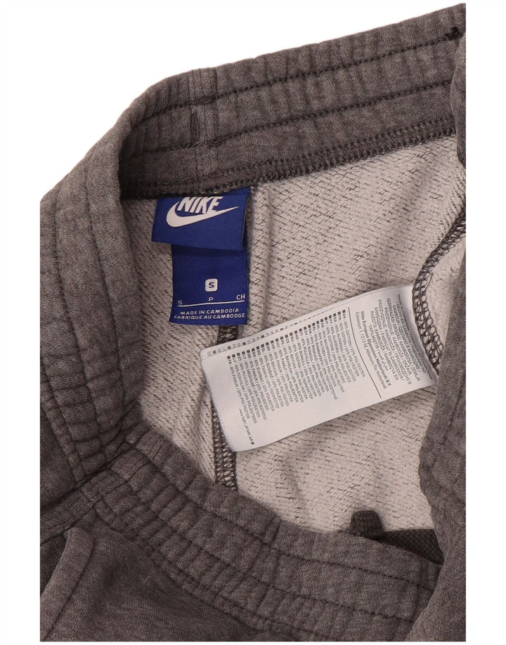 NIKE Pantalon de survêtement pour femme Joggers UK 10 Small Gris Coton